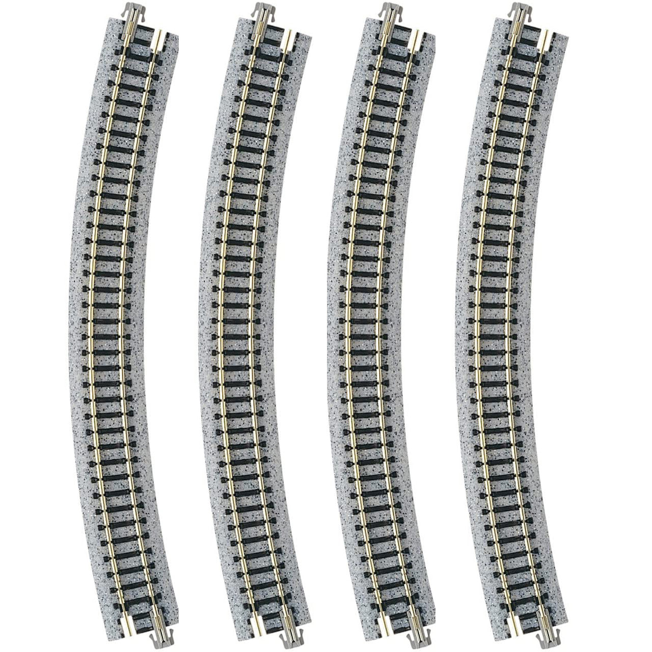 Kato N Scale Unitrack 30 Degree Radius Curve Track 4 Pieces 20-140