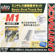 Kato N Scale Basic Oval Track Set with Power Pack 20-852
