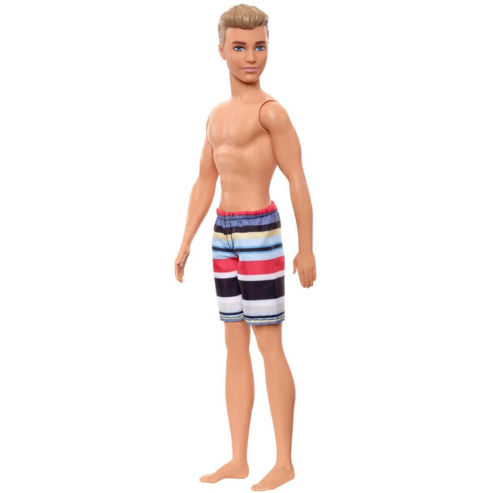 Ken Fashionistas Doll in Striped Swim Trunks