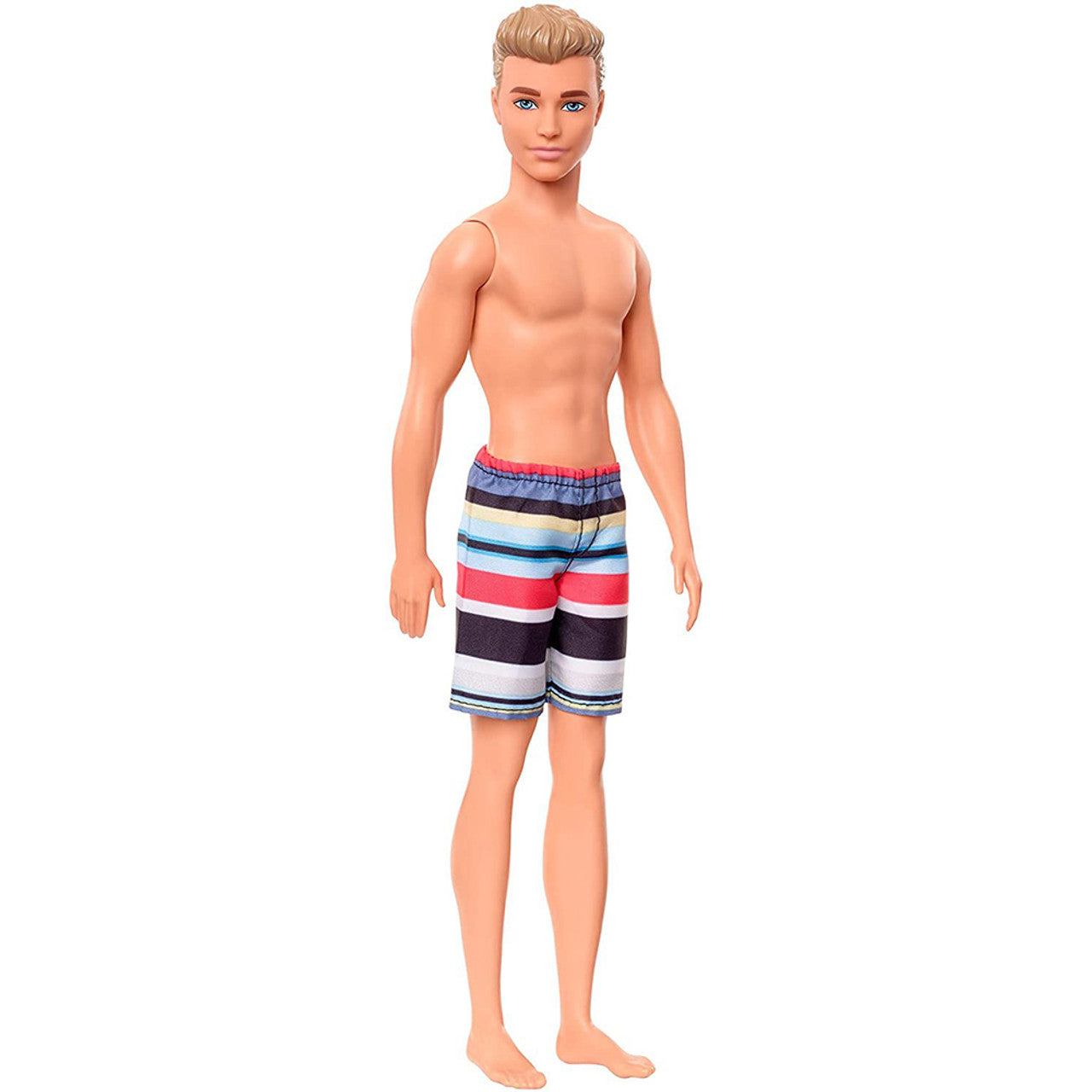 Ken Fashionistas Doll in Striped Swim Trunks