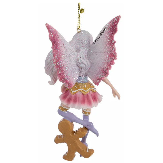 Kurt Adler Gingerbread Fairy Ornament E0723