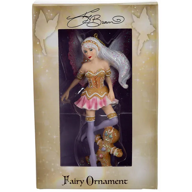 Kurt Adler Gingerbread Fairy Ornament E0723