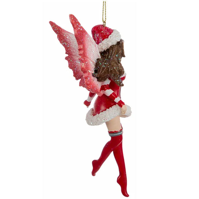 Kurt Adler Miss Santa Fairy Ornament E0721