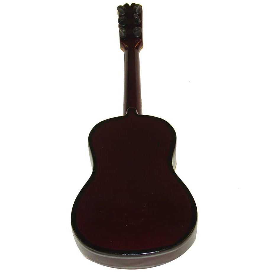 Kurt Adler Wooden Pearlized Guitar Ornament with Case J4544