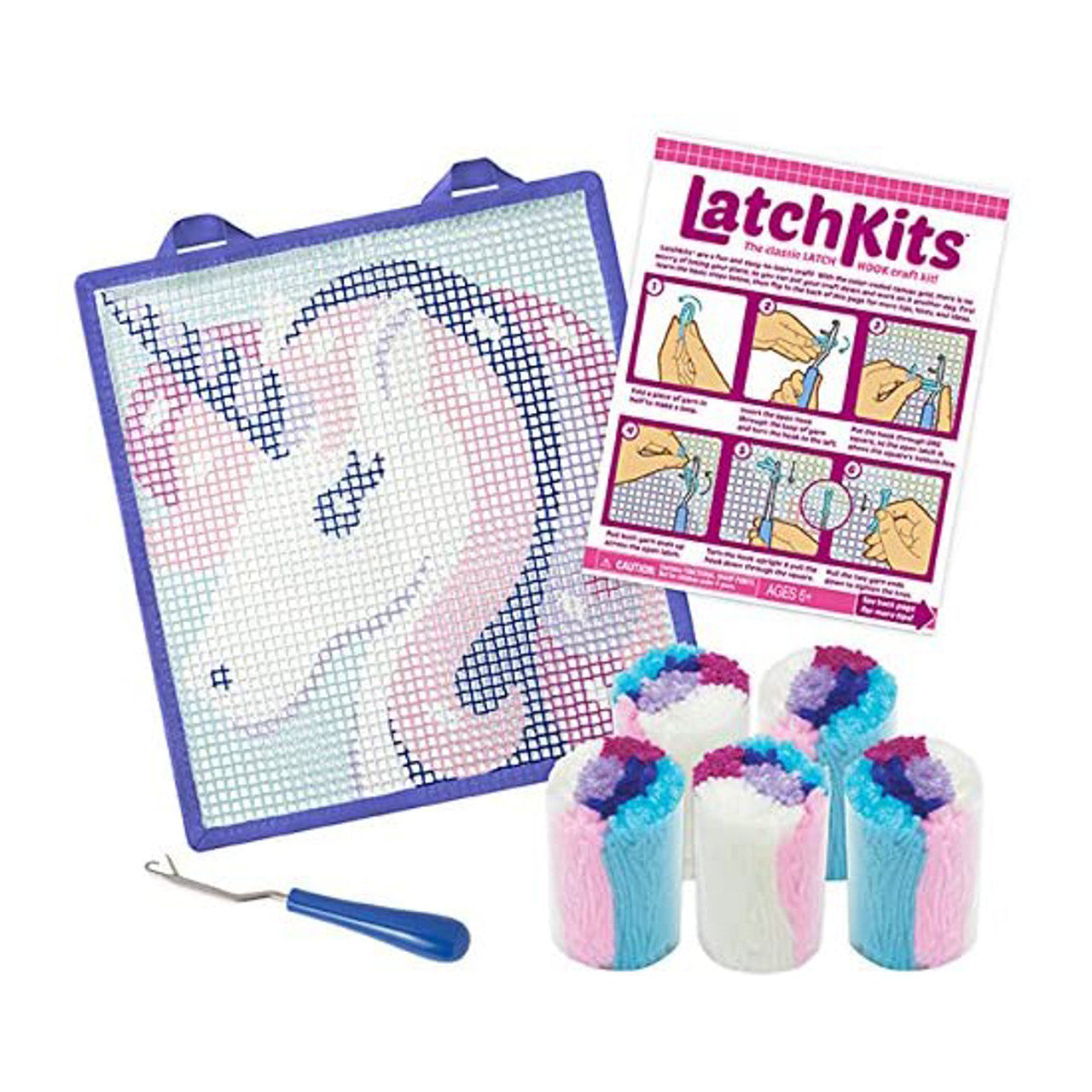 Classic Latch Hook LatchKits Unicorn