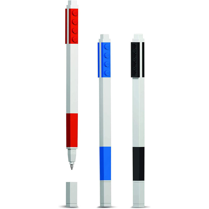 LEGO Stationary 3 Pack Gel Pens