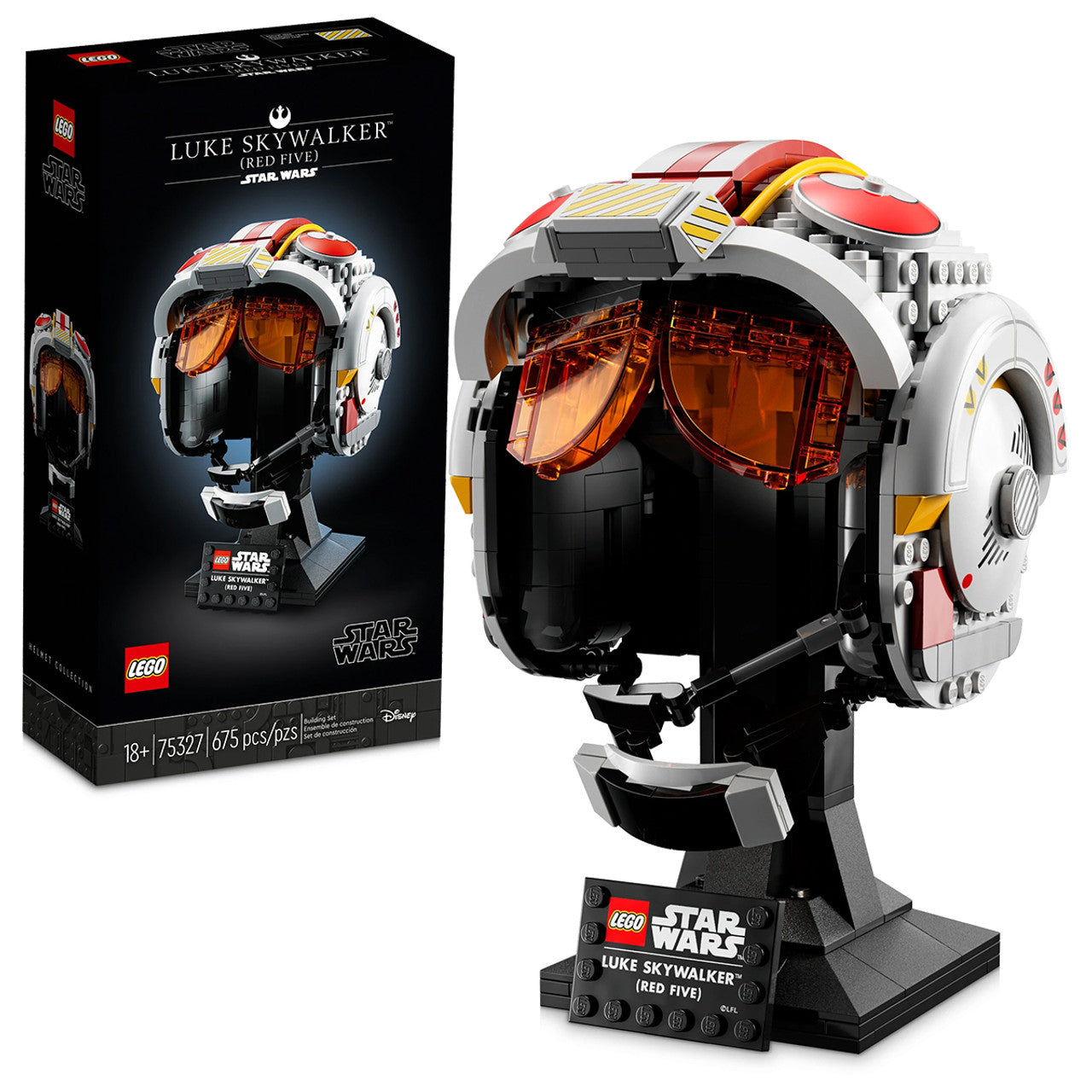 LEGO Star Wars Luke Skywalker Red Five Helmet 75327