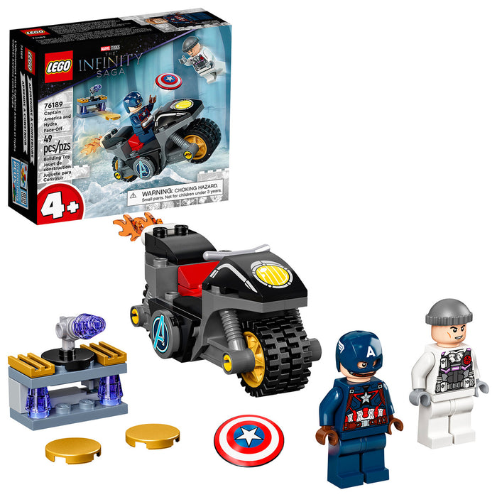 LEGO Marvel Captain America and Hydra Face Off 76189