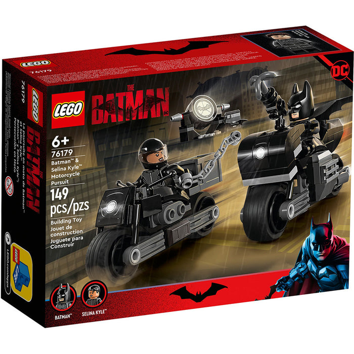 LEGO Batman and Selina Kyle Motorcycle Pursuit 76179