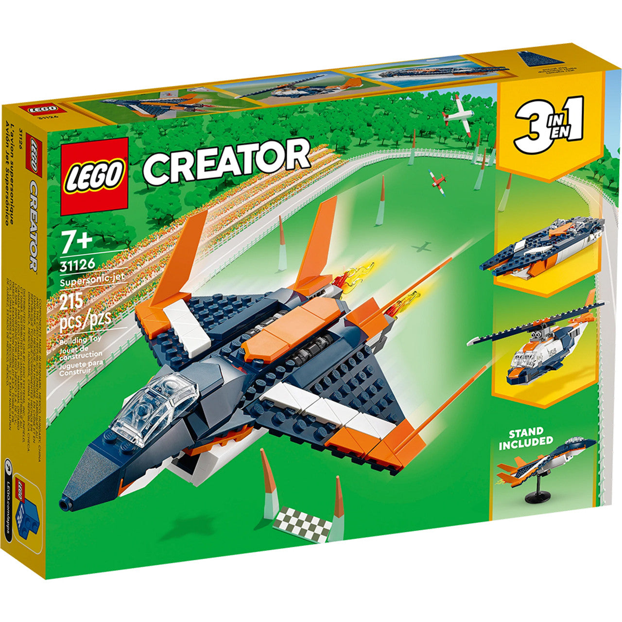 LEGO Creator Supersonic Jet 31126