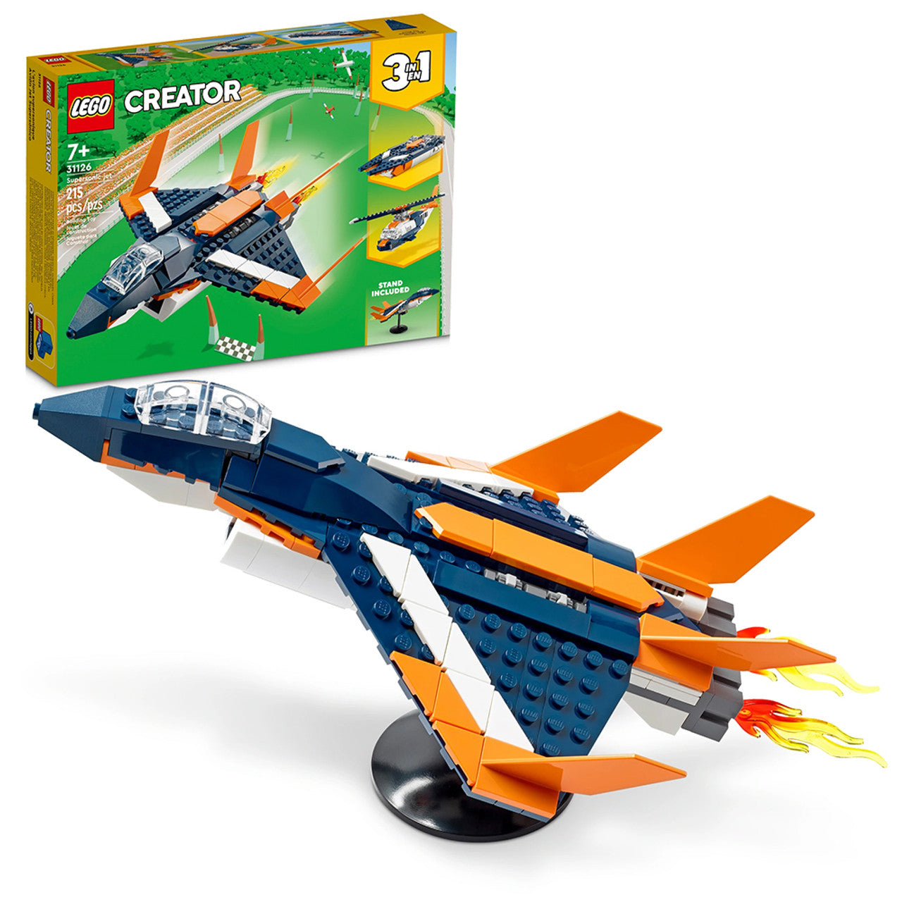 LEGO Creator Supersonic Jet 31126
