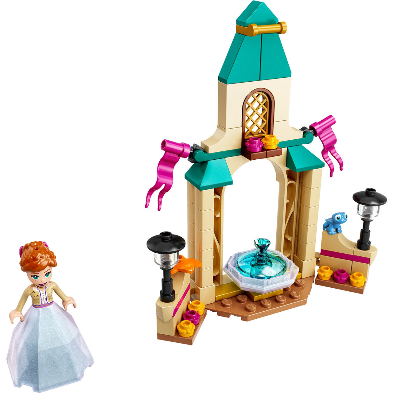 LEGO Disney Annas Castle Courtyard 43198