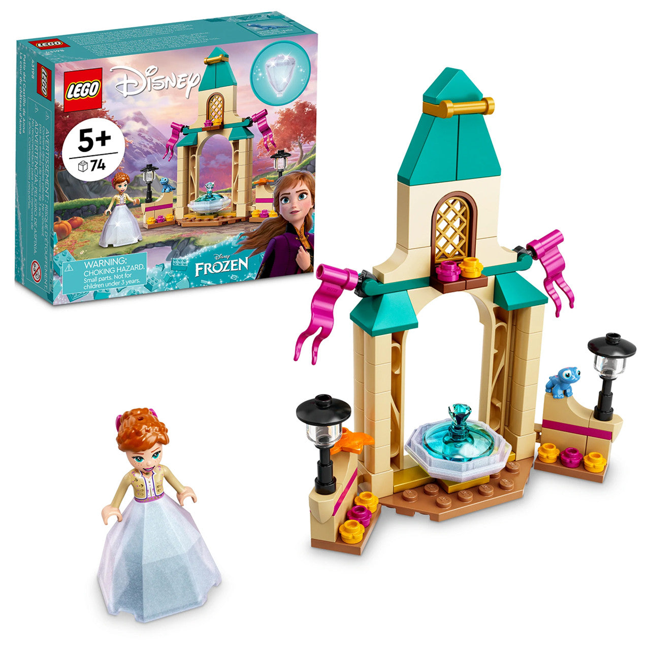 LEGO Disney Annas Castle Courtyard 43198