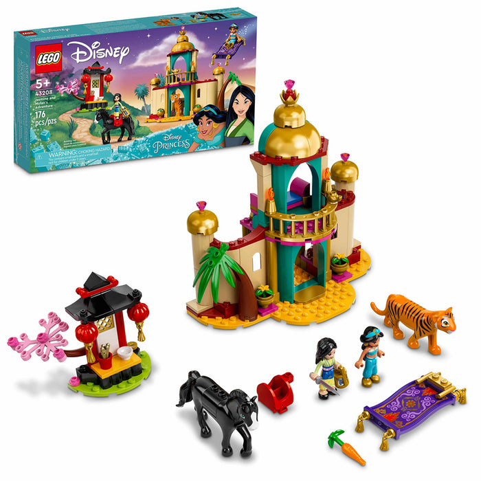 LEGO Disney Jasmine and Mulan’s Adventure 43208