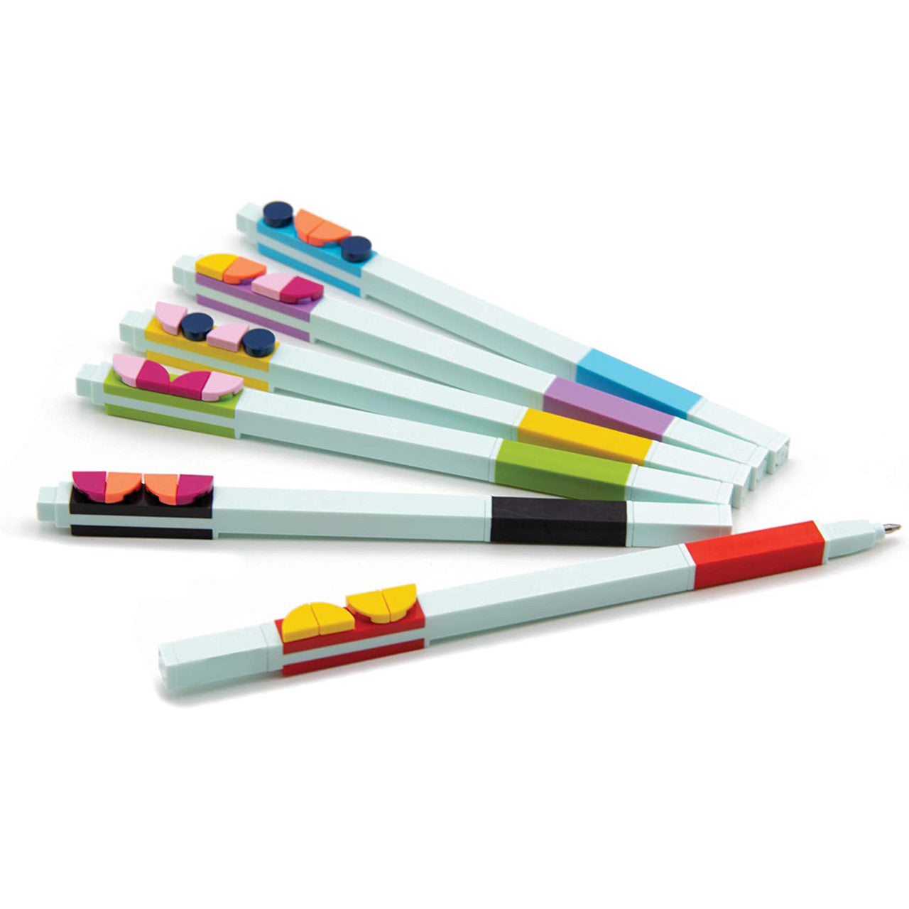 LEGO DOTS 6 Pack Gel Pen Set With 25 LEGO Tiles