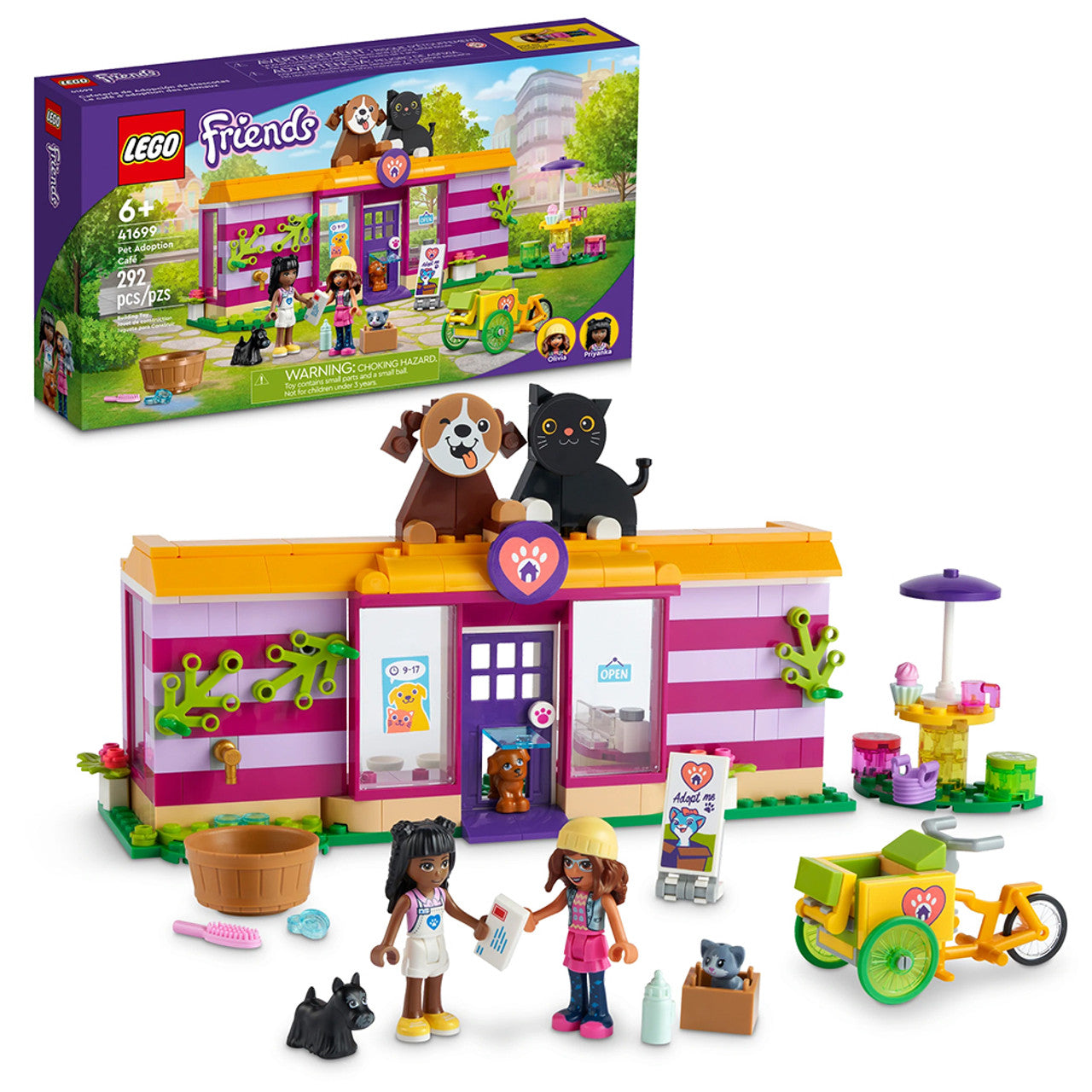 LEGO Friends Pet Adoption Cafe 41699