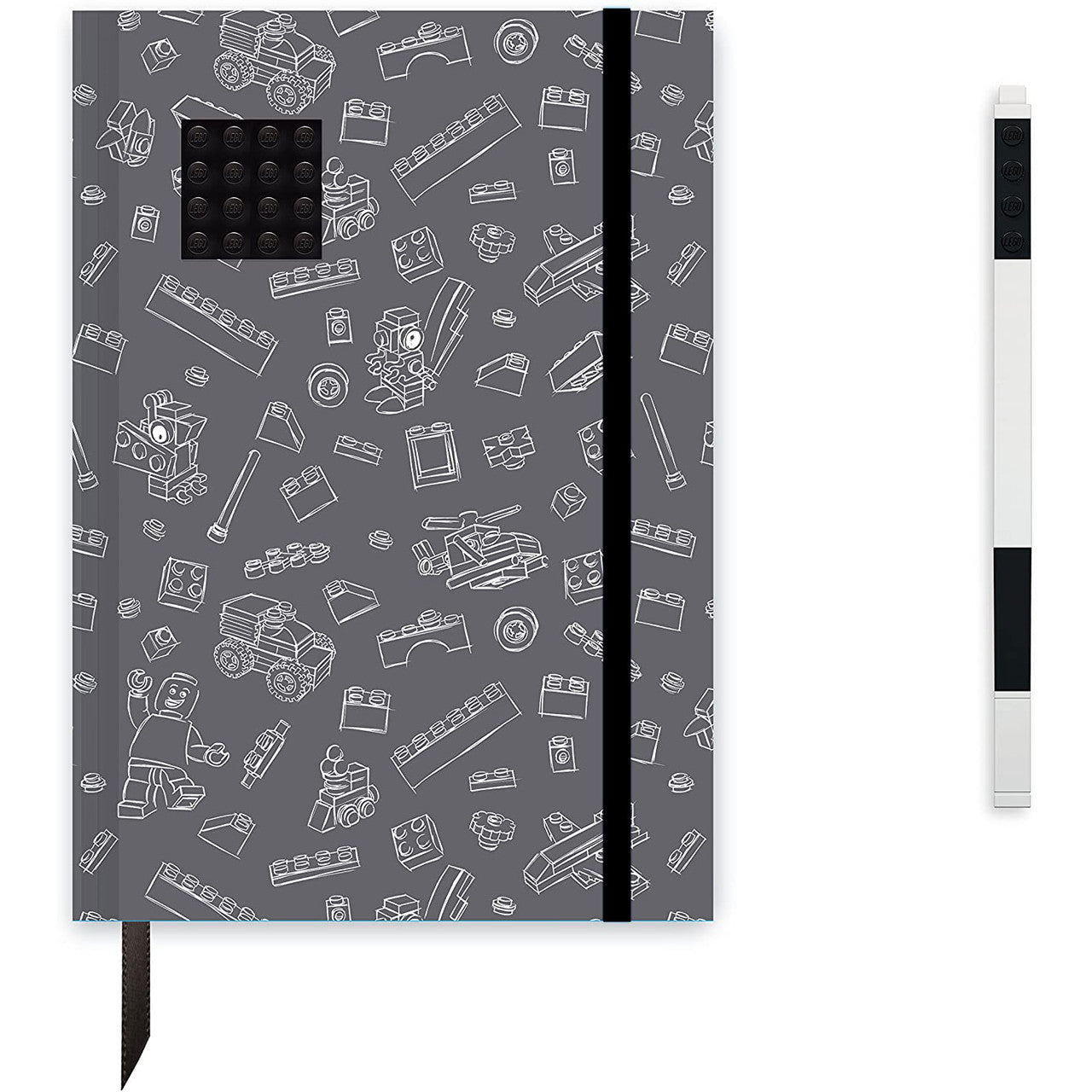 LEGO Journal with Black Gel Pen