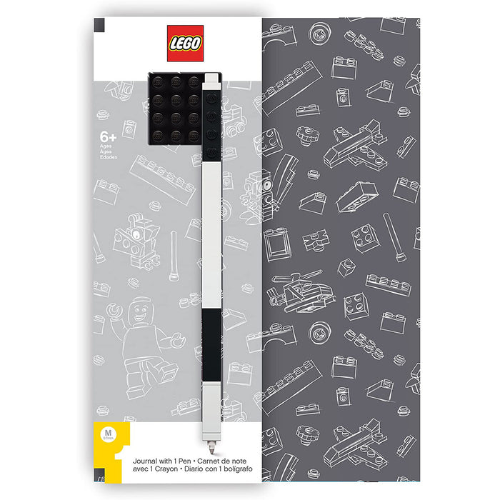 LEGO Journal with Black Gel Pen