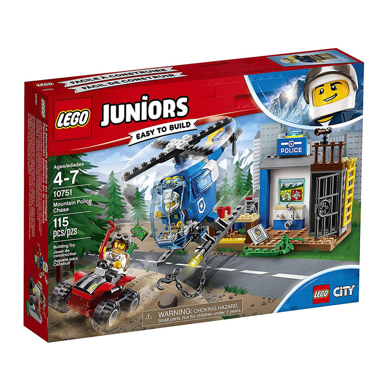 LEGO Juniors Mountain Police Chase Set 10751