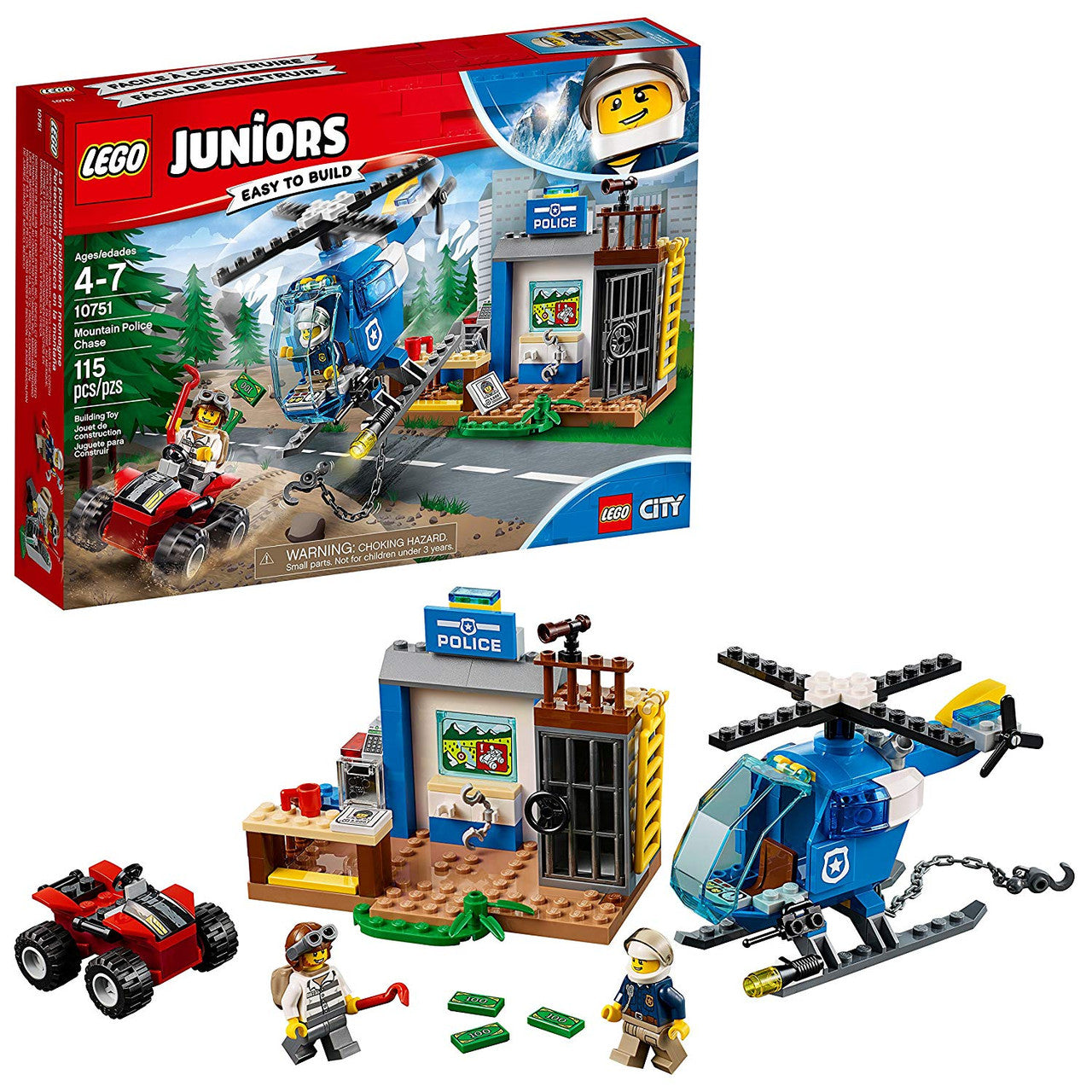 LEGO Juniors Mountain Police Chase Set 10751