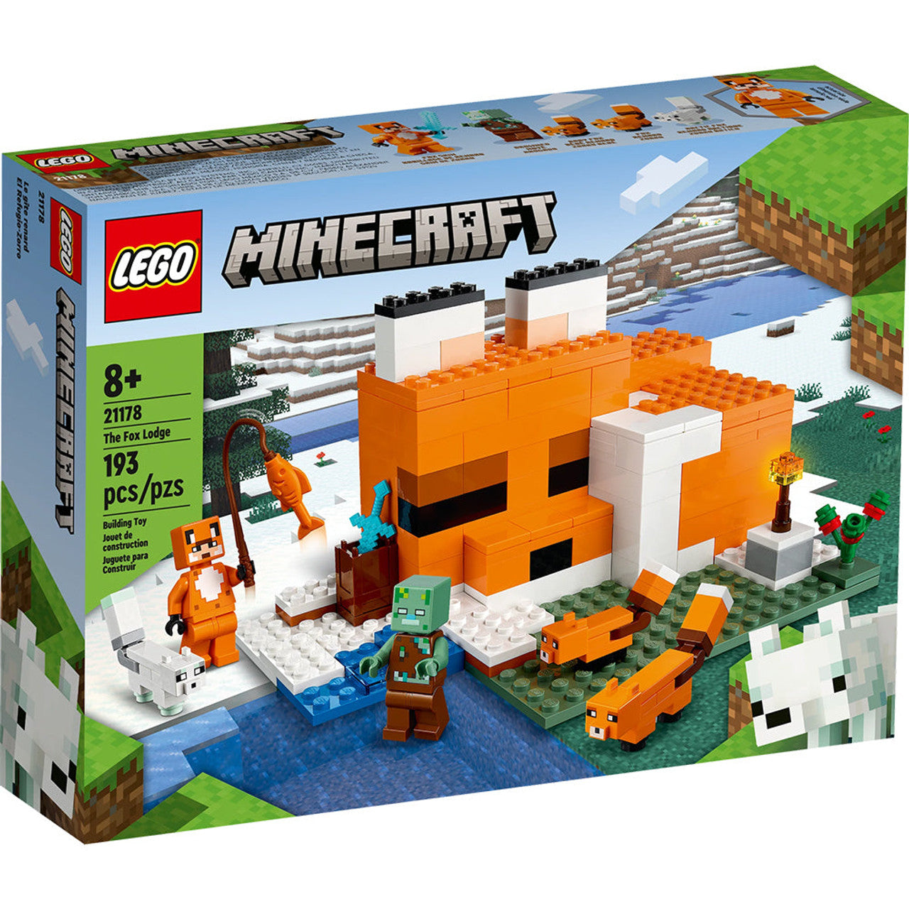 LEGO Minecraft The Fox Lodge 21178