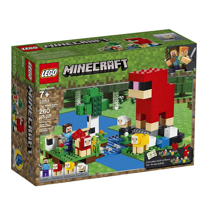 LEGO Minecraft The Wool Farm Building Kit 21153