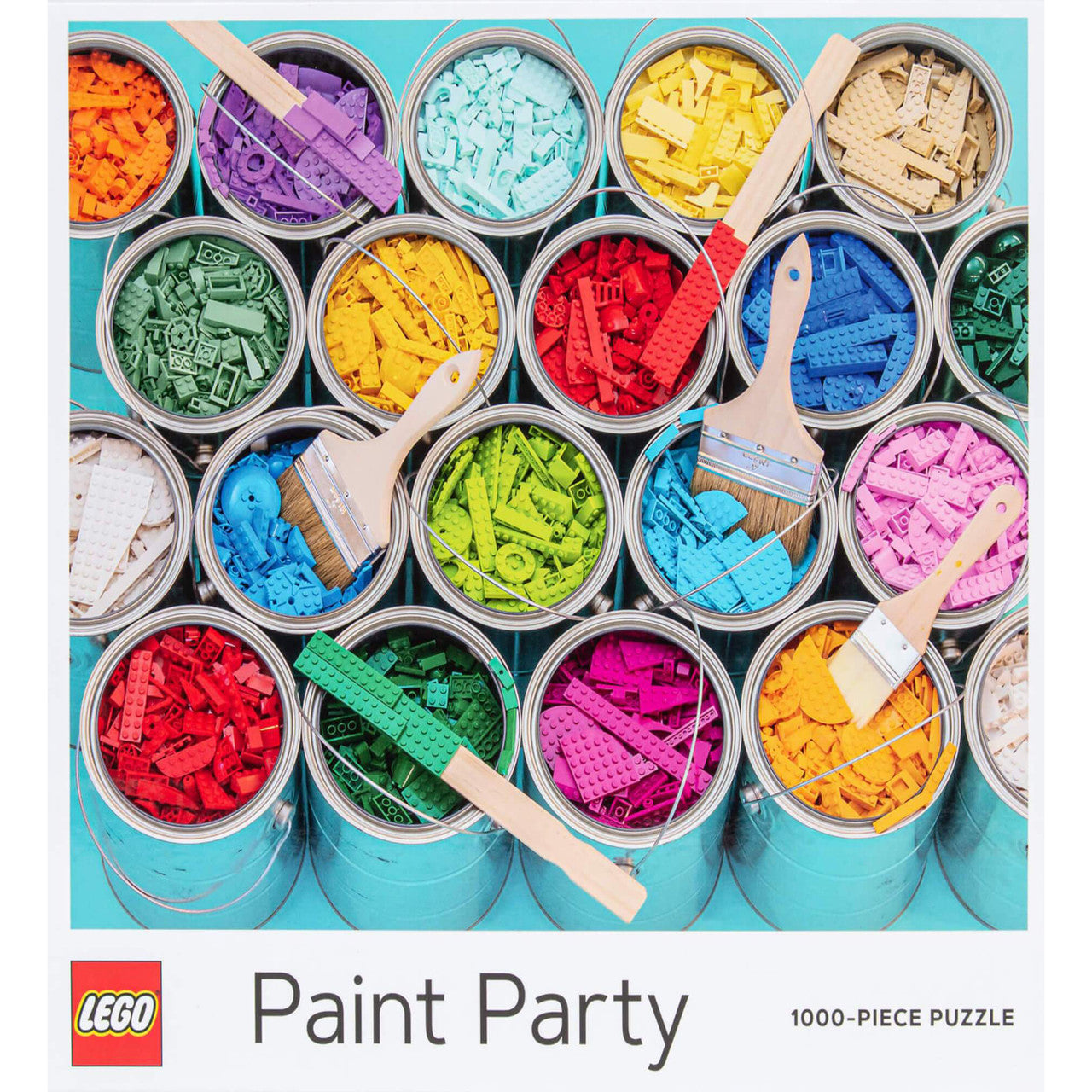 LEGO Paint Party 1000 Piece Puzzle