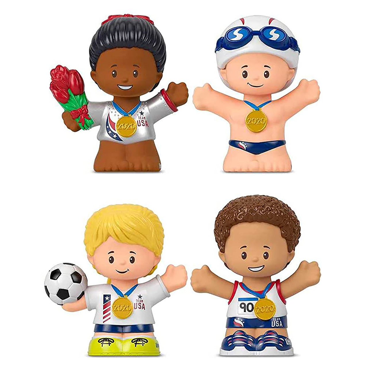 Little People Collector Team USA Classic Figure Set