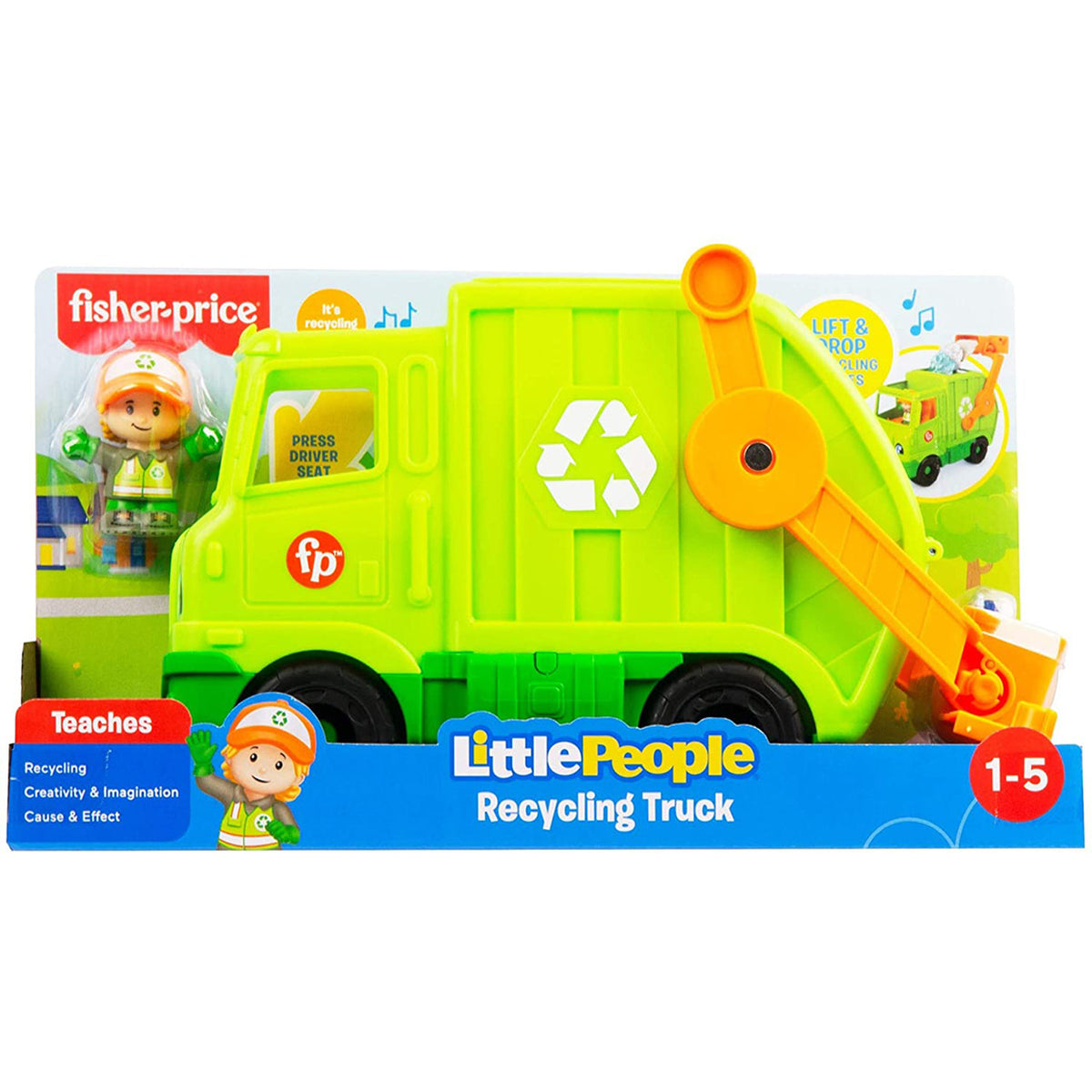 Fisher-Price Little People Recycling Truck