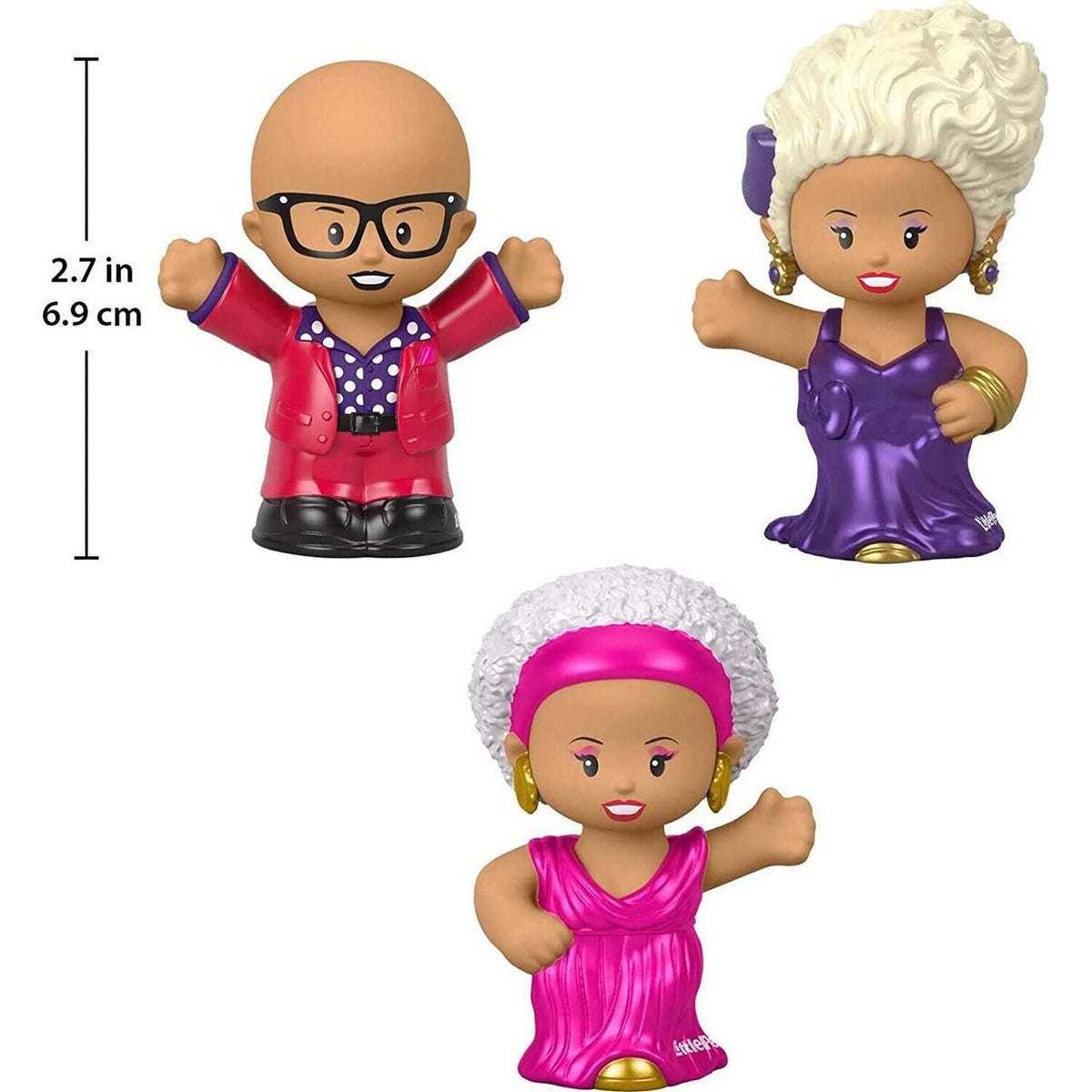 Little People Rupaul Special Edition 3 Piece Collector Set