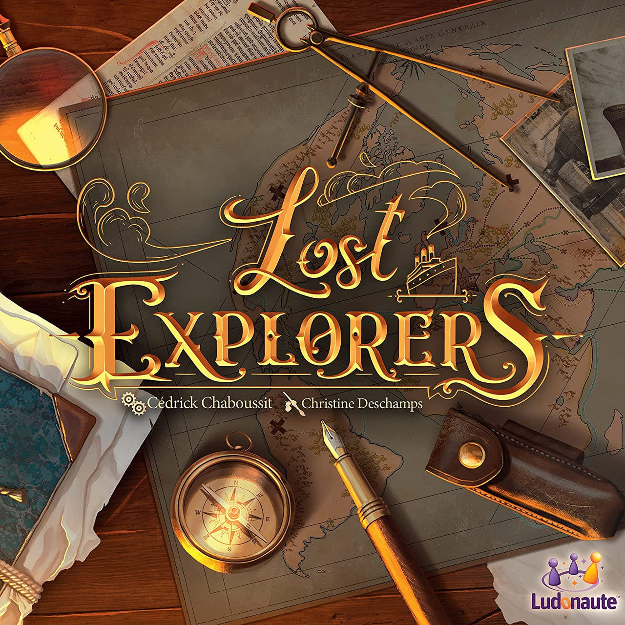 Lost Explorers Strategy Board Game