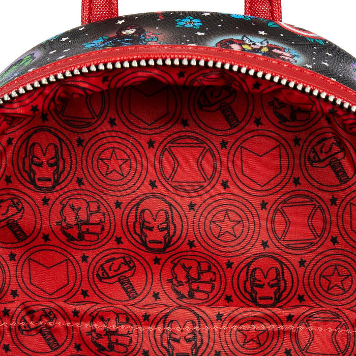 Loungefly Marvel Avengers Tattoo Mini Backpack