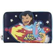 Loungefly Lilo & Stitch Space Adventure Zip Around Wallet
