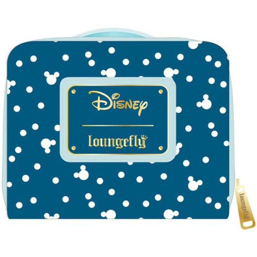 Loungefly Disney Mickey Minnie Snow Globe Zip Around Wallet