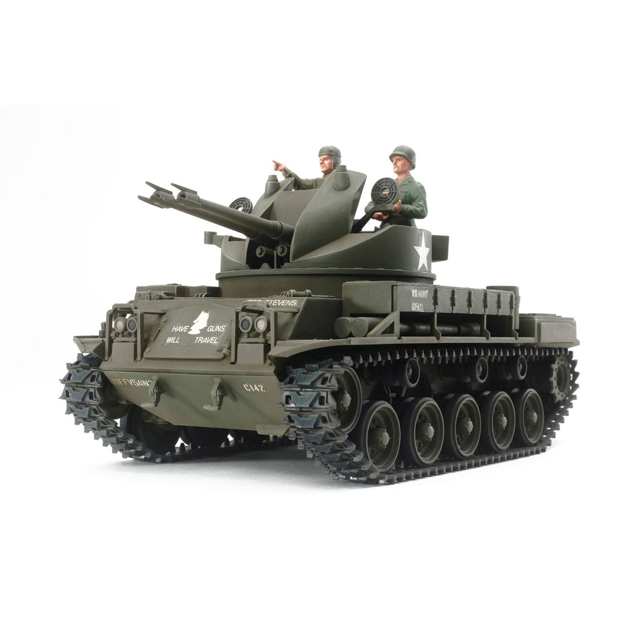 Tamiya M42 Duster US Self Propelled AA Gun Model Kit