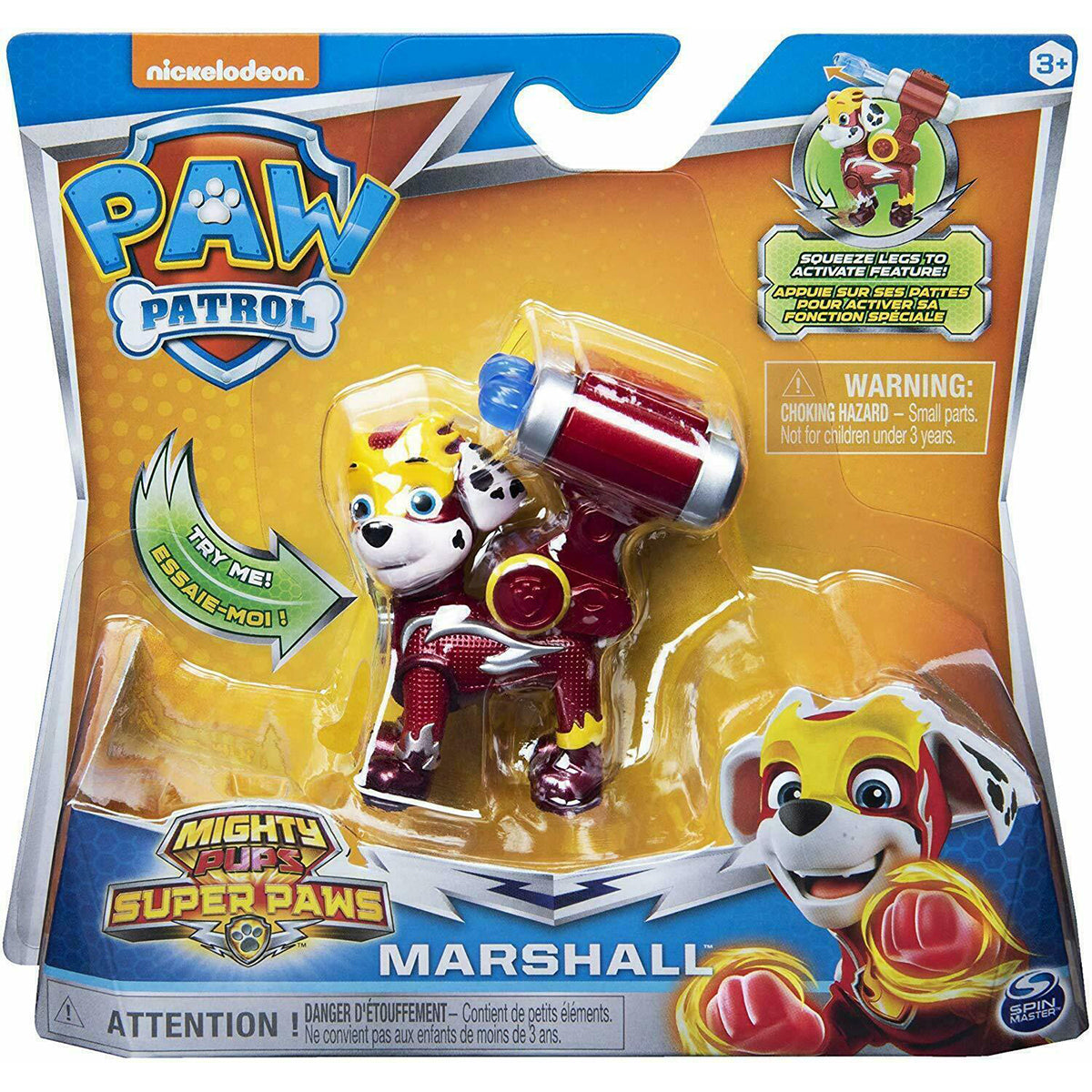 Paw Patrol Paw FGR Hero Pup Mighty Marshall