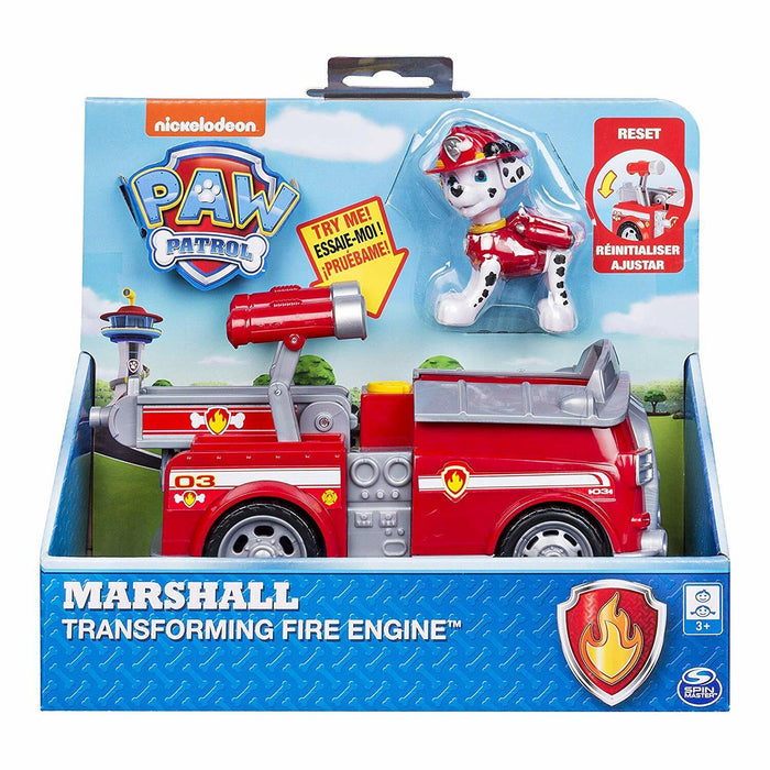 Paw Patrol Transforming Marshall's Firetruck With Pop Out Water Canons