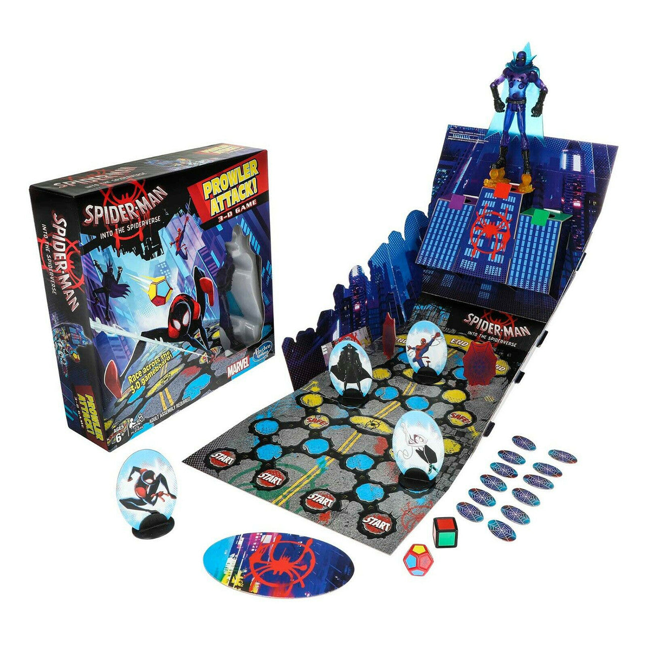 Marvel Spiderverse Prowler Attack 3D Game