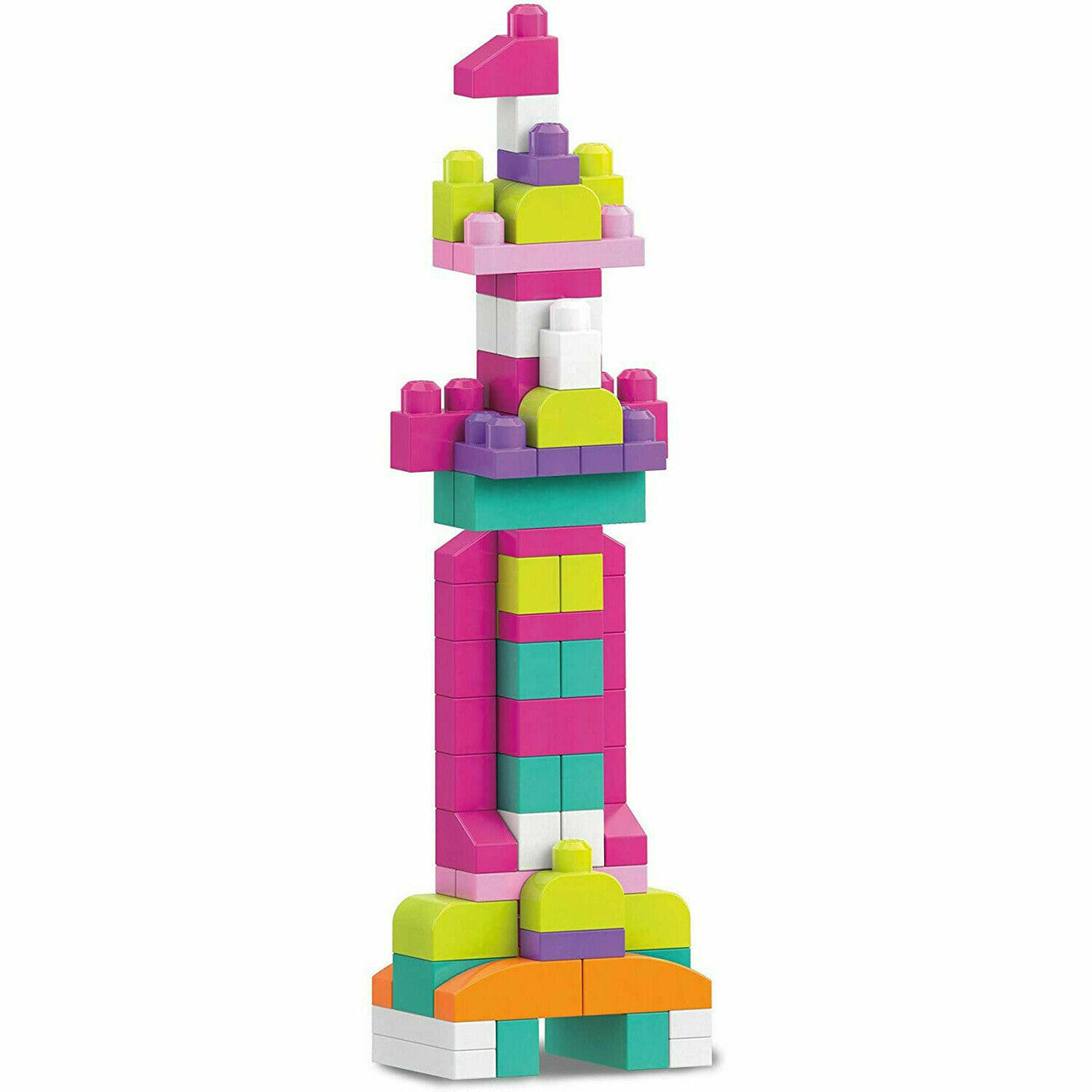 Mega Bloks First Builders Big Building Blocks Bag 80 Pieces