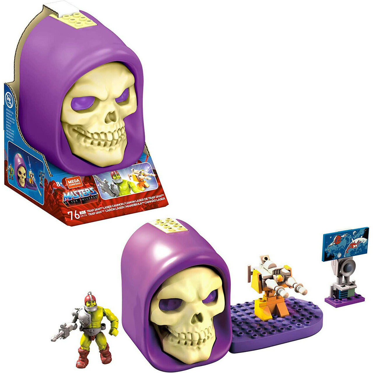 Masters of the Universe Trap Jaw Laser Canon Set