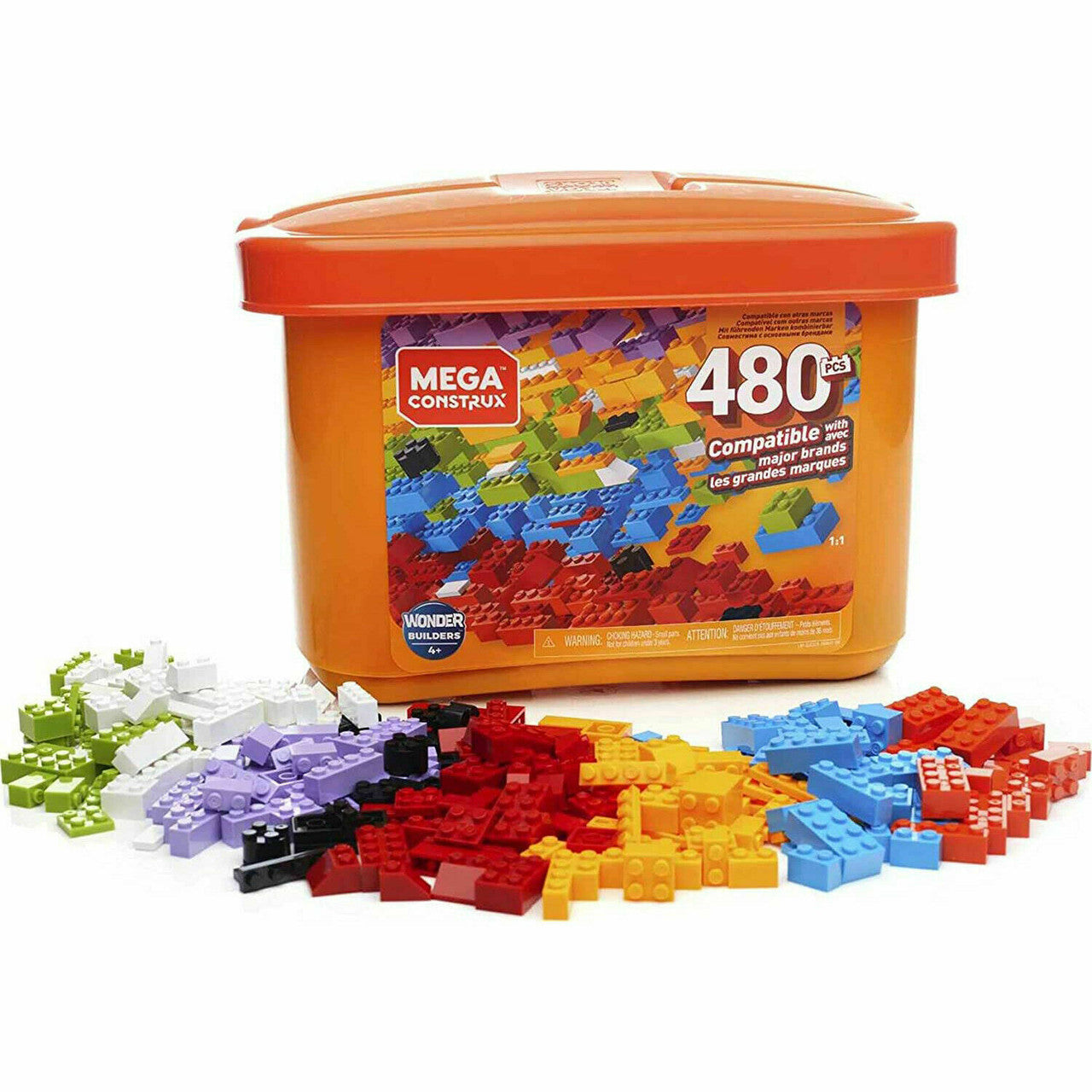 Wonder Builders 480 Piece Building Tub