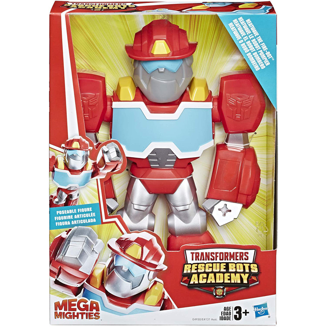 Playskool Hero Adventures Mega Mighties Heatwave Firebot