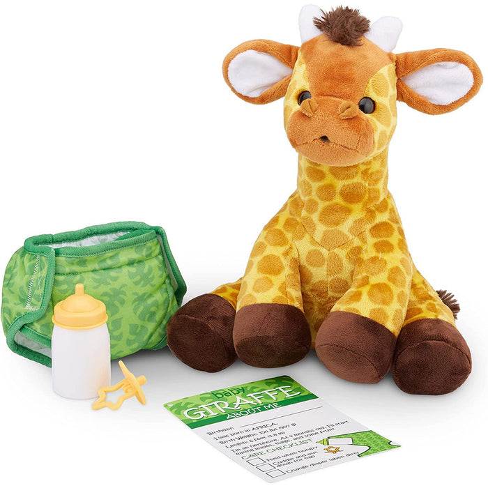 Melissa & Doug Baby Giraffe Feed Change and Comfort Animal