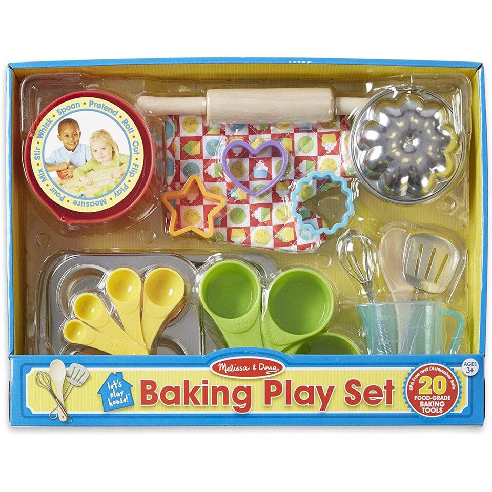 Melissa & Doug Baking Play Set 20 Pieces