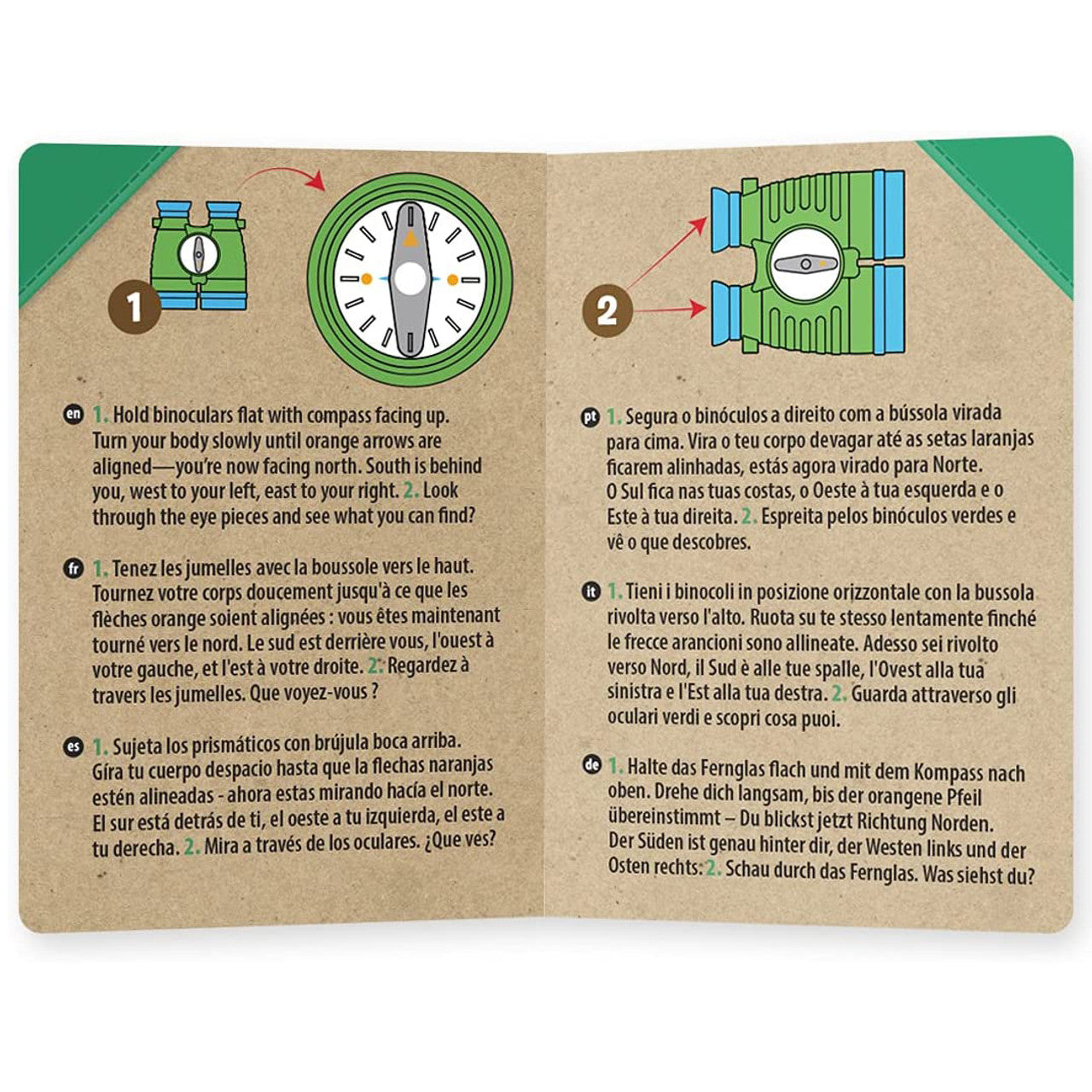 Melissa & Doug Lets Explore Binoculars and Compass Play Set