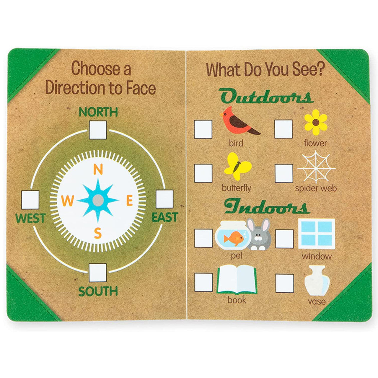 Melissa & Doug Lets Explore Binoculars and Compass Play Set