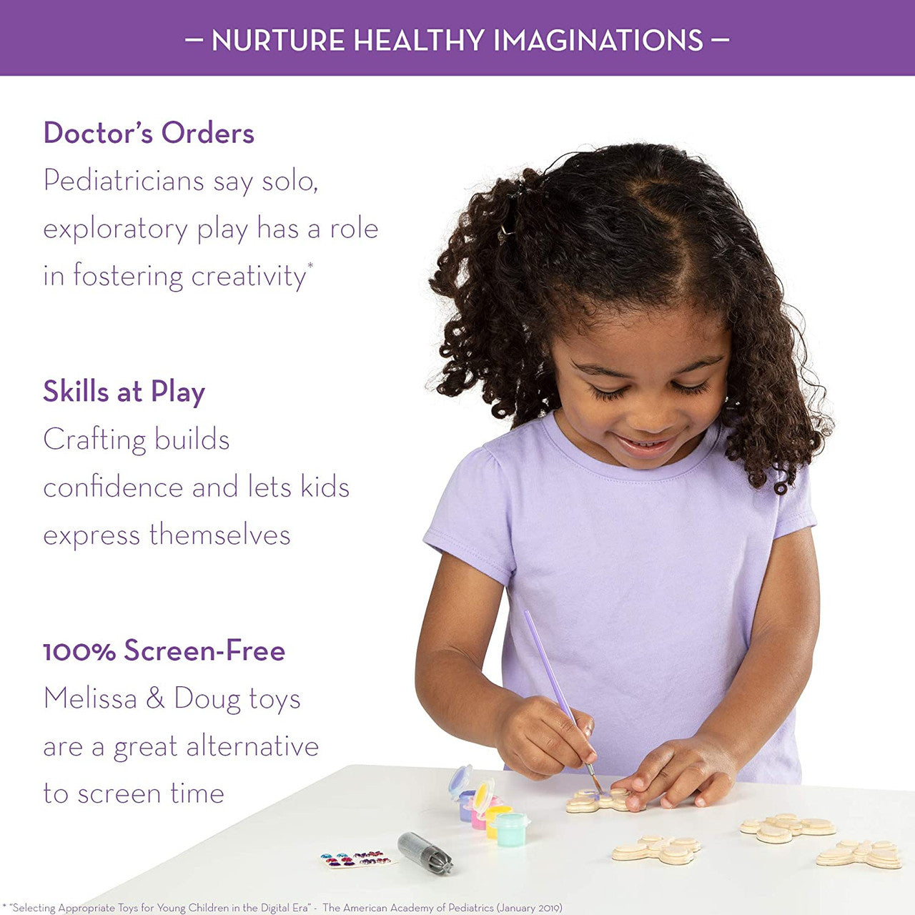 Melissa and Doug Butterfly Magnets Craft Kit