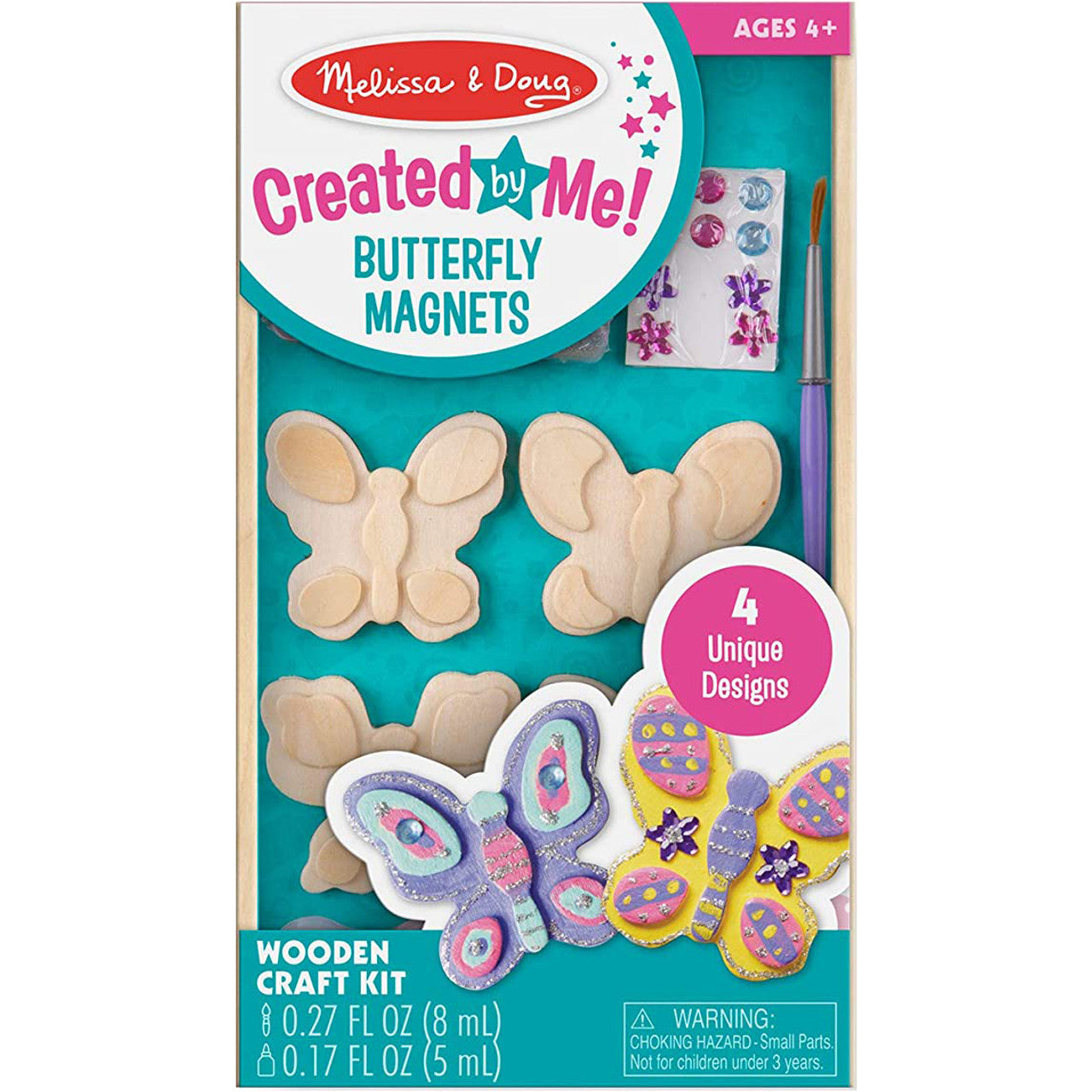 Melissa and Doug Butterfly Magnets Craft Kit