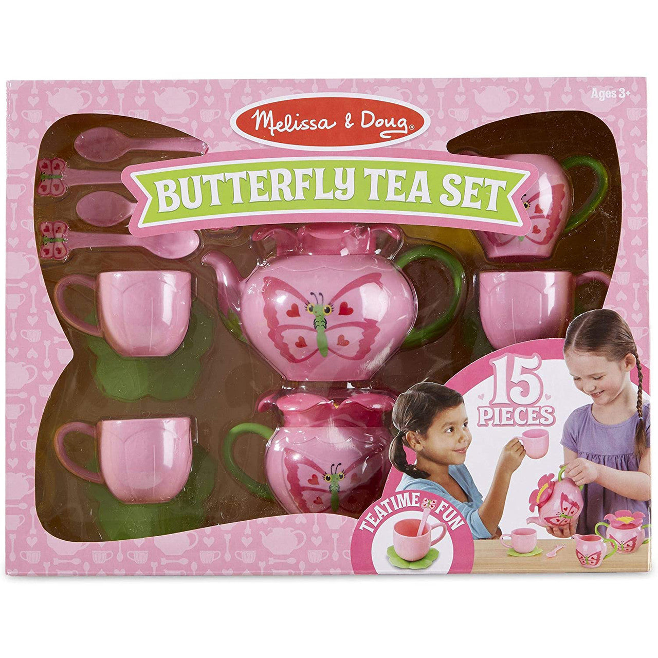 Melissa & Doug Bella Butterfly Tea Set