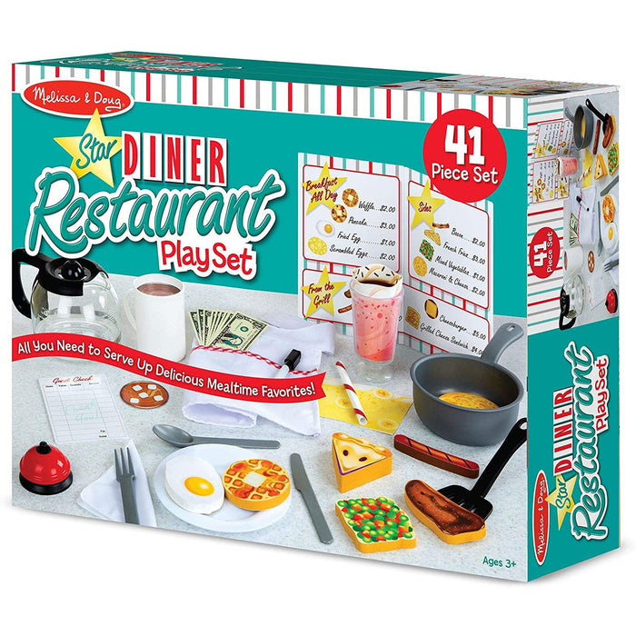 Melissa & Doug Star Diner Restaurant Playset